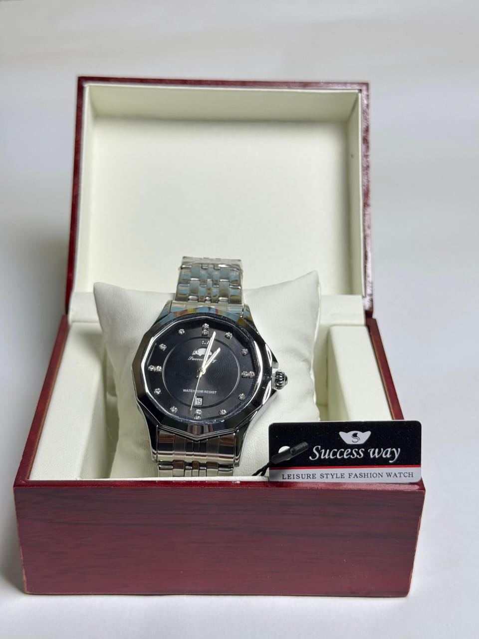 SUCCESS WAY DIAMOND CUT MENS Watch