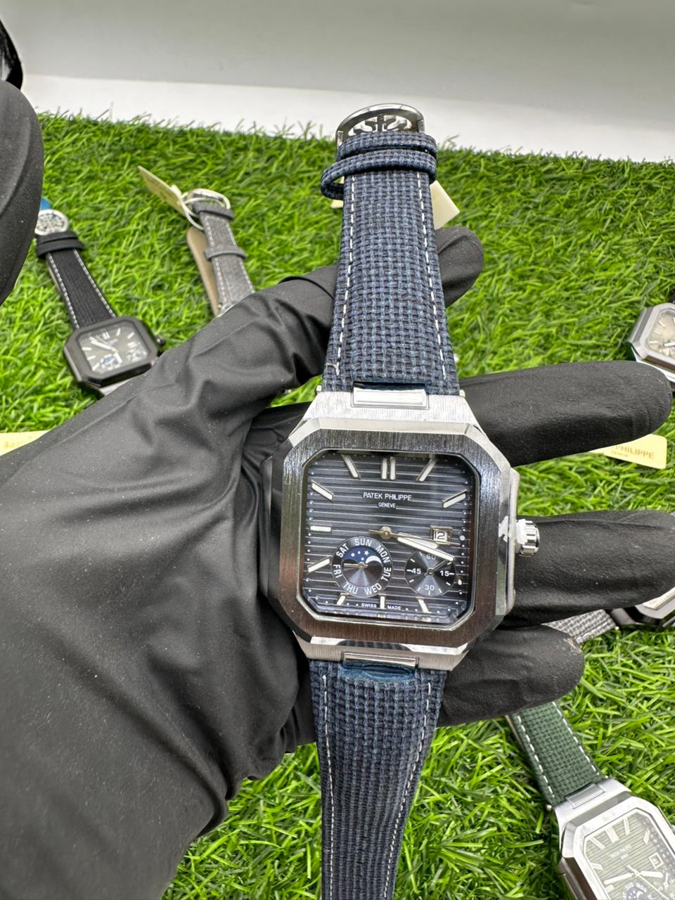 Patek Philippe belt with master lock date